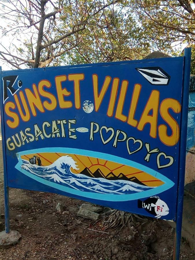 Hostel Sunset Villas Popoyo Eksteriør billede